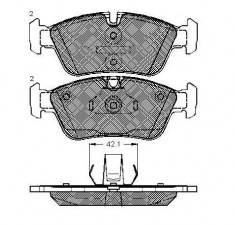 Колодки тормозные дисковые PN0010 NiBK (BMV)