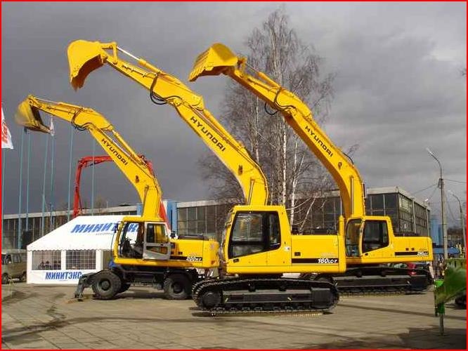 Экскаватор гусеничный HYUNDAI R160LC-7