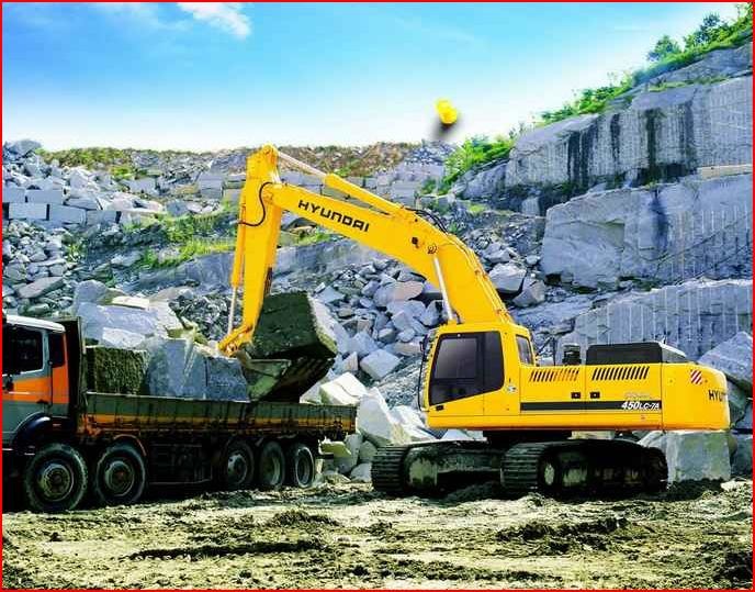 Экскаватор гусеничный HYUNDAI R450LC-7