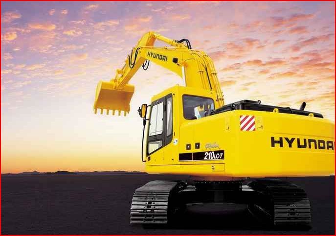 Экскаватор гусеничный HYUNDAI R210LC-7