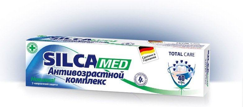 Зубная паста SILCAMED TOTAL CARE