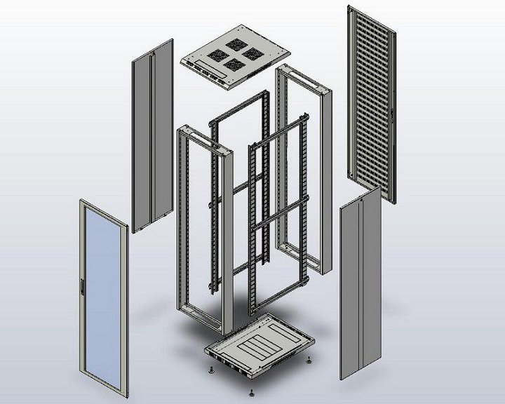 Дверь телекоммуникационная обзорная D 120.60 IV