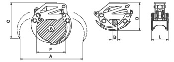 Грейфер Rozzi R 50/225