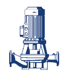 Насосы одноступенчатые конструкции `IN-LINE` ITUR серия ILC