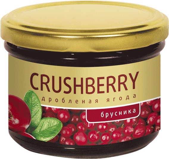 Брусника дробленая ТМ CRUSHBERRY