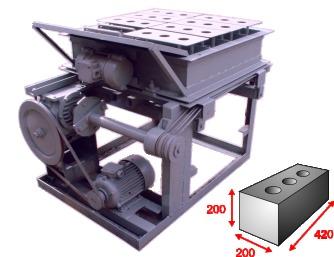 Установка для производства строительных блоков