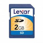 Карты памяти Lexar SD, 2ГБ