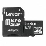 Карты памяти Lexar microSDHC, 8ГБ