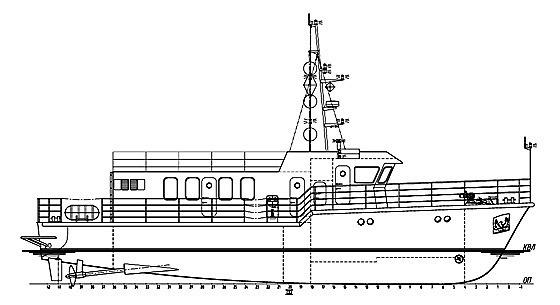 Служебно-разъездной катер КМ-220