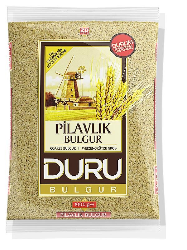 Пшеничная крупа булгур ТМ DURU BULGUR(среднего помола для плова)