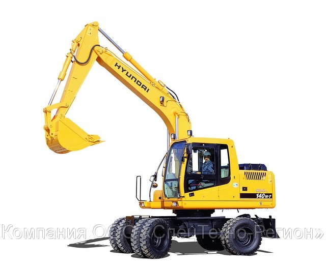 Колесные и гусеничные экскаваторы Hyundai R140W-7