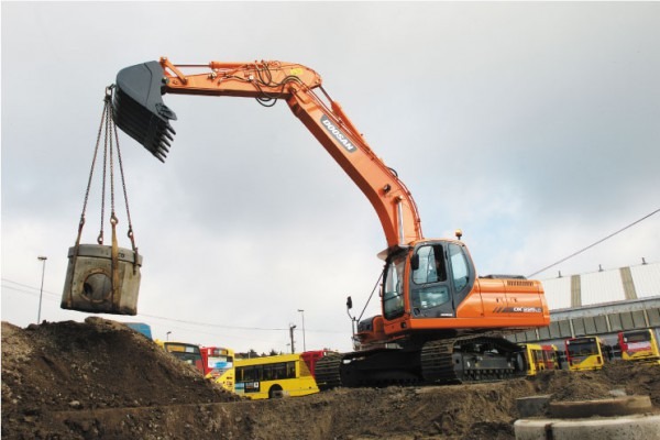 Гусеничный экскаватор Doosan DX225LCA