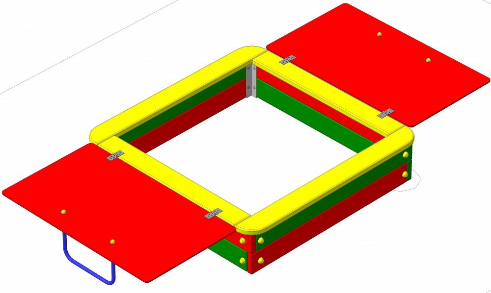 Детские песочницы и песочные дворики от производителя