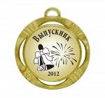 Подарочная медаль выпускнику школы "Выпускник 2015"